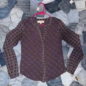 Loft botton down top